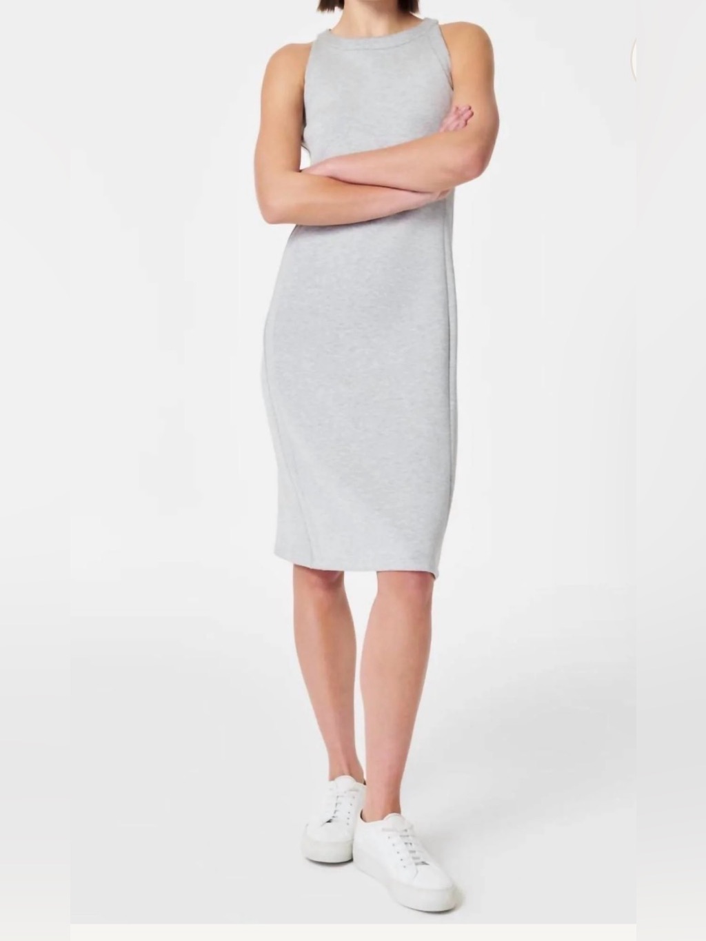 Spanx - Airessentials Tank Midi Dress Light Grey